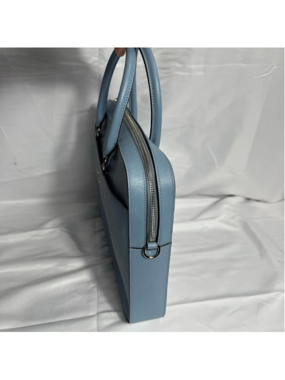 Women's Coach Laptop Bag One Size Blue Silver